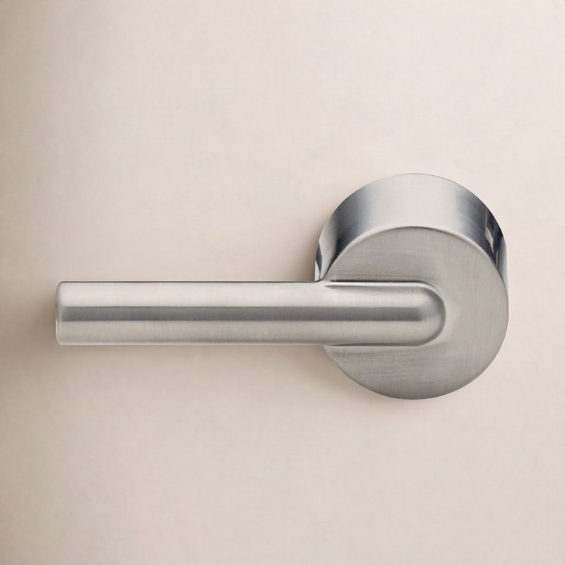 Poignée de chasse d'eau de toilette universelle Trinsic de Delta, Acier inoxydable Brilliance