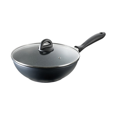 Cuisine::pro® STONE Wok with Lid 11"