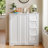 31.5" W Bathroom Cabinet, Freestanding Storage Cabinet with 4 Drawers, Double Doors & Adjustable Shelf-219654124