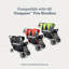 Housse de pluie Foundations Triple Stroller