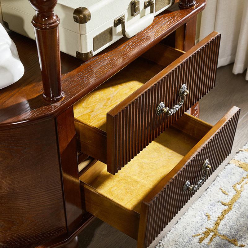 Console Retro Elegant, H 35,43 po x l 31,5 po x P 11,81 po