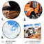 Ensemble de 5 décorations murales Tracteur dans le désert II