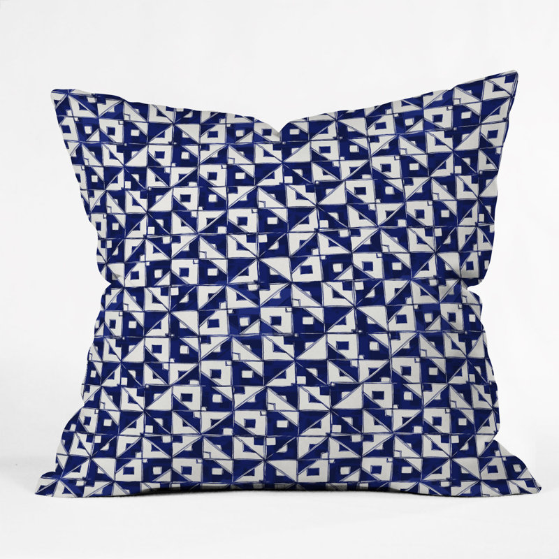 Coussin décoratif intérieur / extérieur Gabriela Fuente Ademaro, 18 po x 18 po