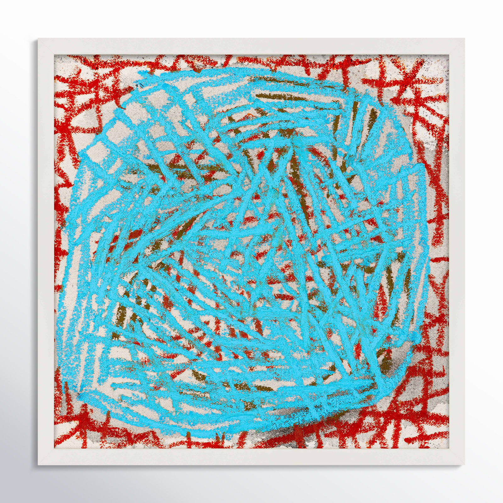 Robins Nest by Stephanie Dennis, White, 10" H x 10" W  x 1.25" D