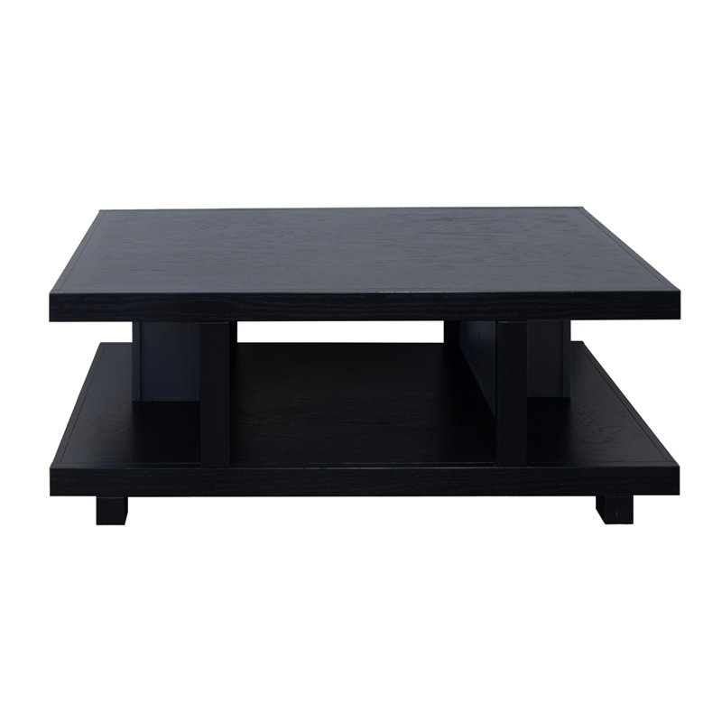 49 inch Coffee Table, No Assembly Required, Black