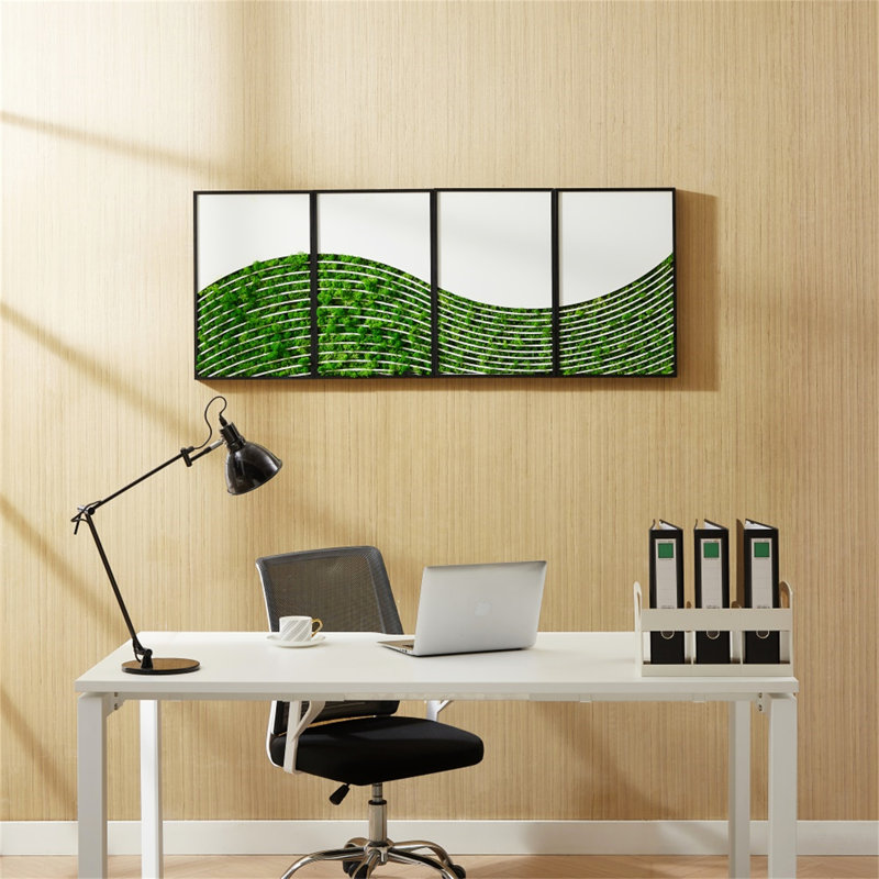 Moss Metal Wall Art 4Pcs Set