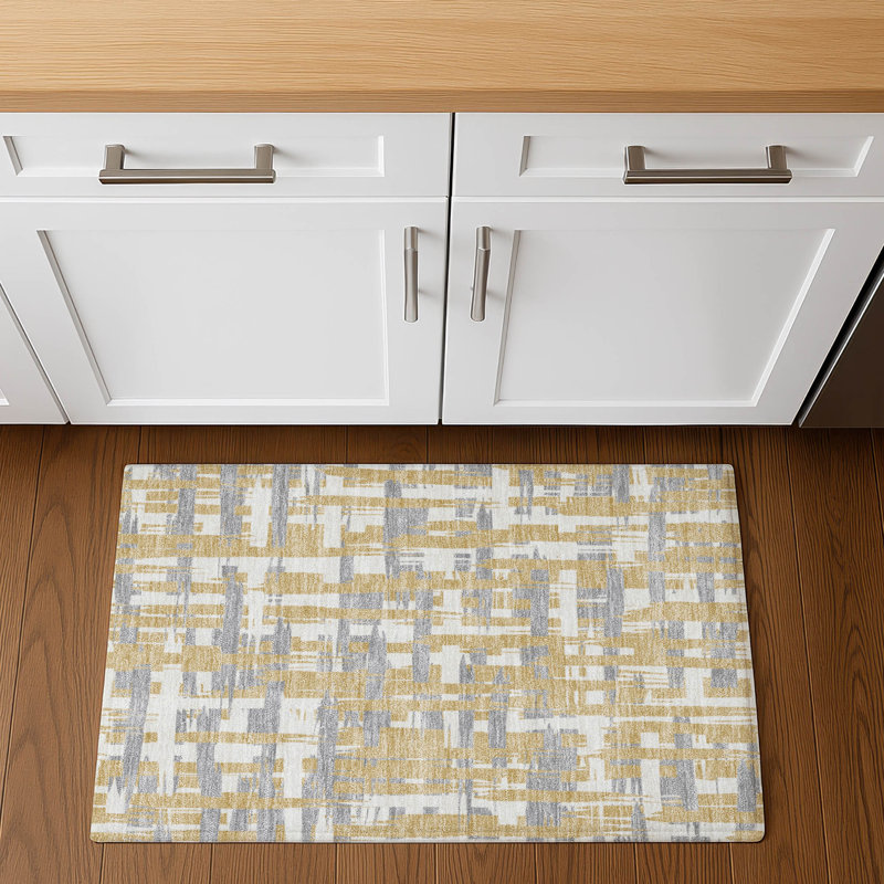 Premium Machine Washable Chelston AMF1849 Stripes Rug, Rectangle 1'8" x 2'6"