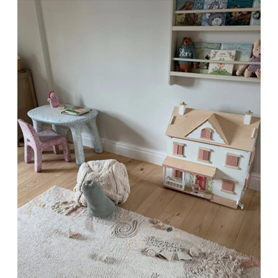Tapis rectangulaire en coton tissé à la main Sea Wonders