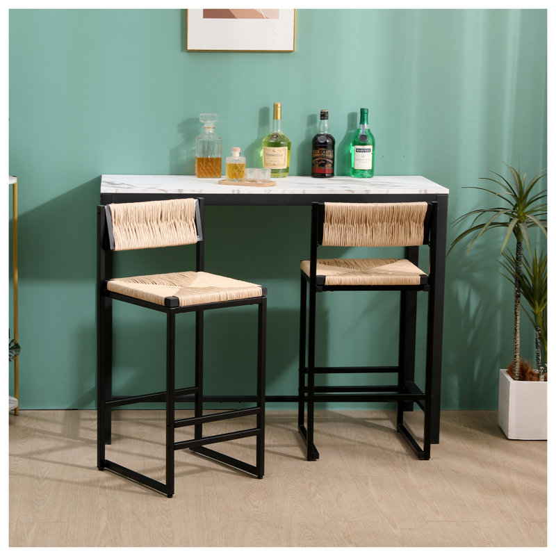 Ensemble de 2 tabourets de bar Honey