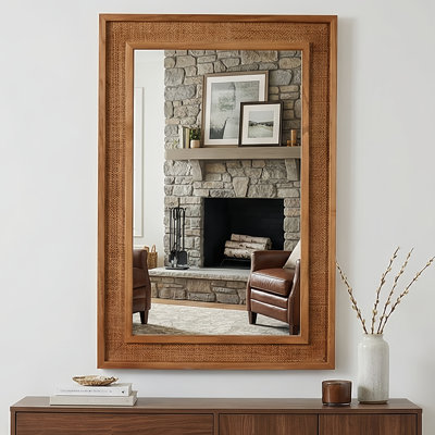Miroir décoratif rectangulaire