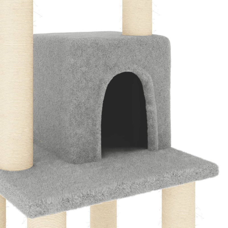 Fortuna 106cm H Cat Tree, Light Grey