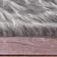 Tapis gris en fausse peau de mouton Buroker-811207045