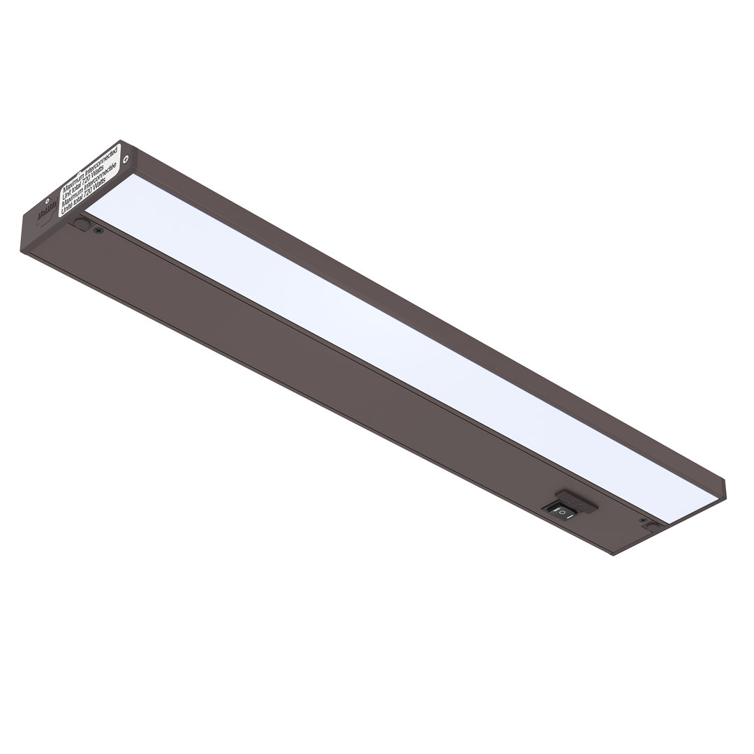 INLIGHT 18-inch 3 Color Levels LED Under Cabinet Lighting, Hardwired or Plugged-in, Selectable White 2700K/3000K/4000K Inlight 