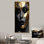 Femme noire et dorée photo IV - art sur toile tendance