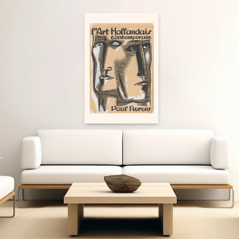 Art contemporain Art contemporain, H 60 po x l 40 po
