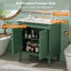 Meuble-lavabo de style français de 76 cm avec lavabo en céramique-413748944-413748941