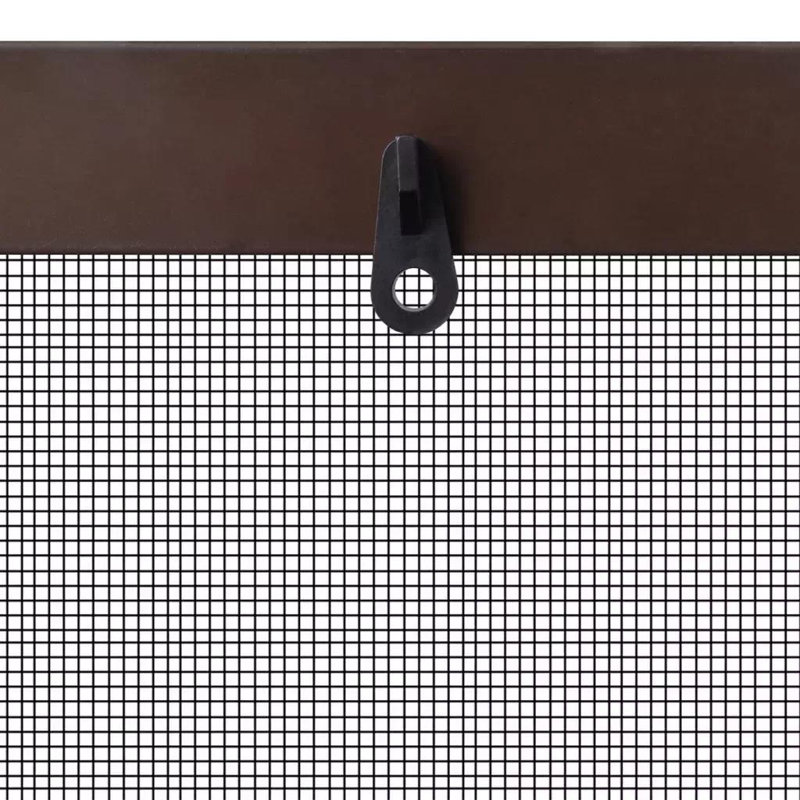 Moustiquaire en fibre de verre Aluminium, L 51,18 po, L 59,05 po