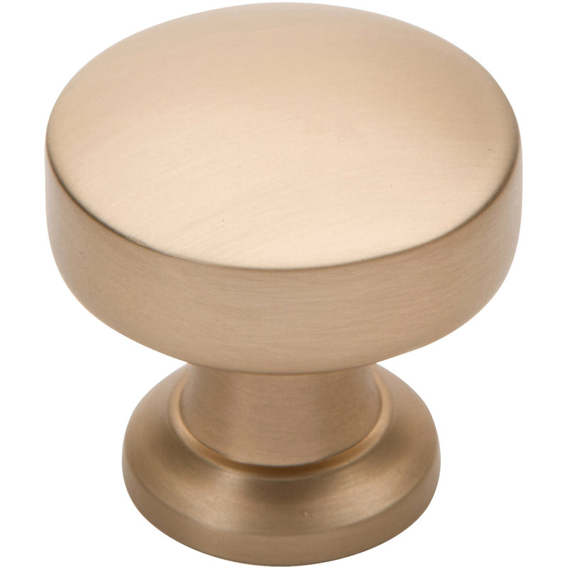 Browning 1 1/4" Diameter Round Knob, Champagne