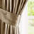 Pleat Curtain Panel With Tieback (Single) 52X84"-2032746355-2032746354