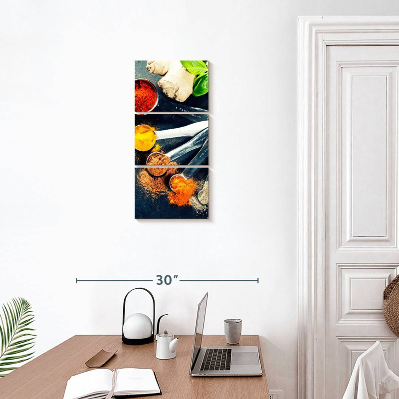 Common Spices, 27" H x 12" W