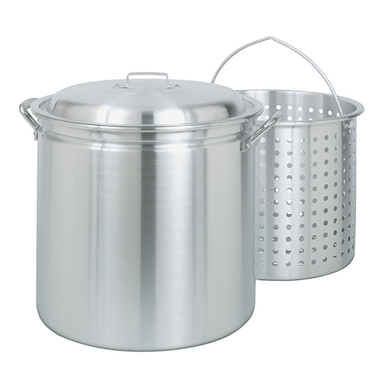 Bayou Classic Aluminum Non-Stick Stock Pot, 60-qt.