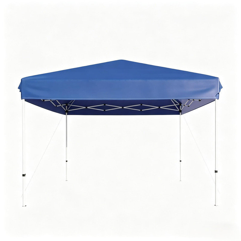 3x3m Pop Up Gazebo – Waterproof Canopy Tent with Carry Bag, Adjustable Height & Sandbags for Outdoor Events, Blue