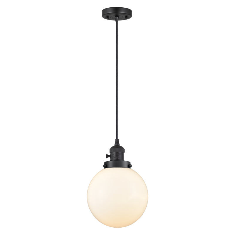 Luminaire suspendu sphère 1 lumière Lorri