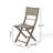 Outdoor Acacia Wood Folding Dining Chair-2139010730