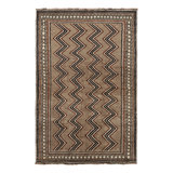 Vintage One-of-a-Kind 6'7X9'5 Hand Knotted Area Rug