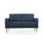 51.6" Linen Square Arm Loveseat-1656689903