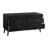 Greylynn 4 Piece Platform Bedroom Set in Wood with Black Finish-141854381