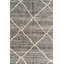 Tapis noir et blanc Mosser