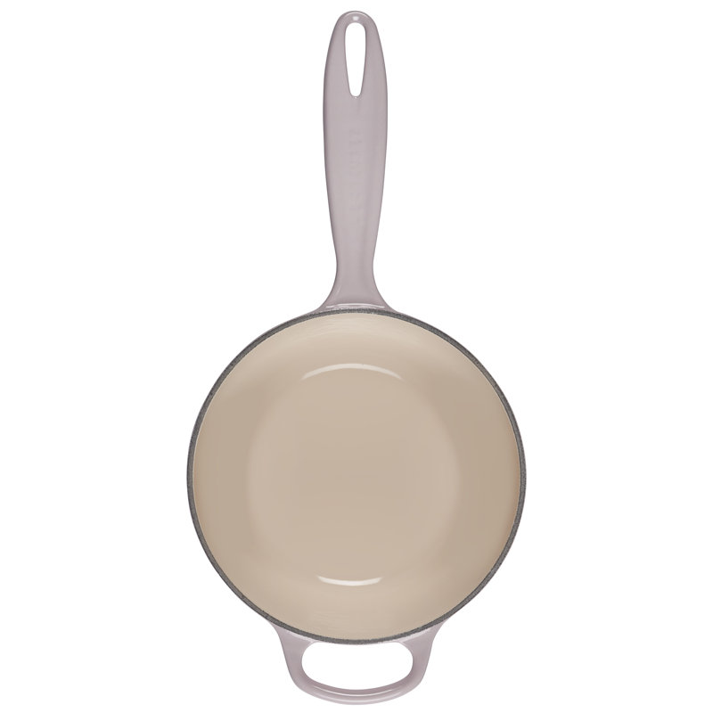 Le Creuset Enameled Cast Iron Saucepan with Lid, 1.75 qt., Shallot