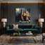 Art mural sur toile noir Sci Fi-2032513842