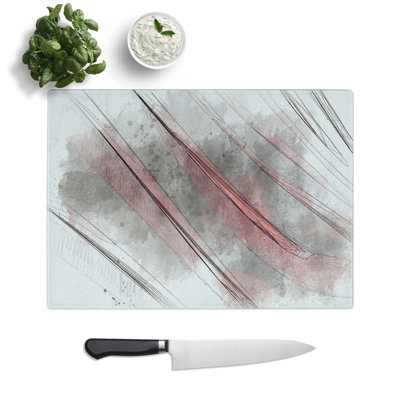 Tempered Glass Architecture Sketch Vol.26 Chopping Board