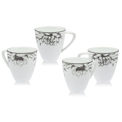 Dahlia Porcelain Coffee Mug
