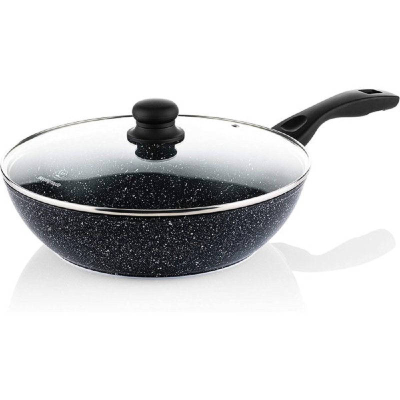 Westinghouse Wok Non Stick 30 cm Marble, Black