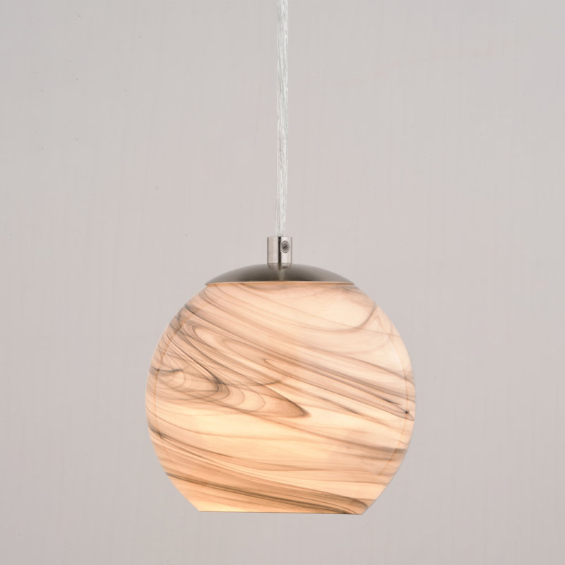 Milano 1 - Light Simple Pendant, Satin Nickel