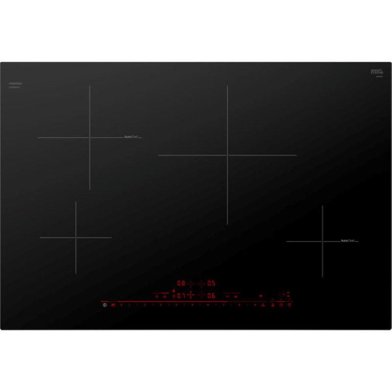 30" Black Stainless Steel 4-Burner Induction Cooktop