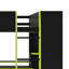 Lit mezzanine avec prise de courant, ports USB / Type-C et lumière RVB, conception Tech-Ready-549857008