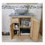 Delavan 750mm Single Bathroom Vanity with Vessel Stone Basin-37305197