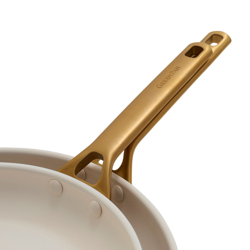 Greenpan Padova Reserve Pro 2 Piece Frypan Set 24 & 28cm - Cream
