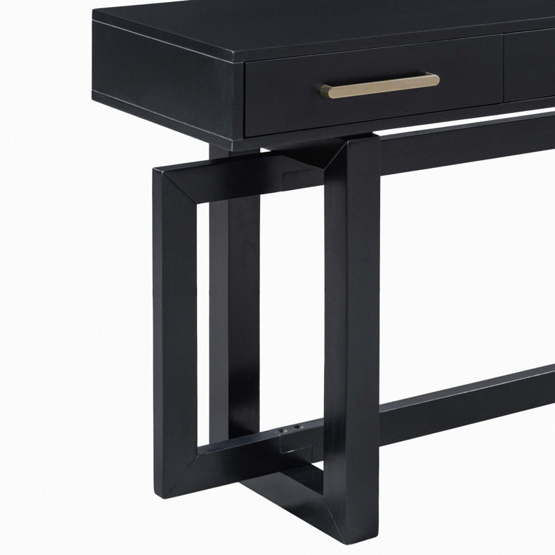 Elegant Console Table with Three Drawers, Extra Long Entryway Table for Entryway, Hallway, Living Room, Foyer, Corridor
