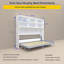 Lit escamotable simple avec rangement Mordern Design
