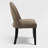 Linen Upholstered Dining Chairs with Curved High Back and Solid Wood Legs-1540862373-1538877546