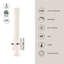 Bhutan 1 - Light LED Wallchiere-64112811