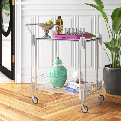 Burleson Metal Bar Cart