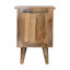 Lodgeste 35cm W Solid Wood Bedside Table