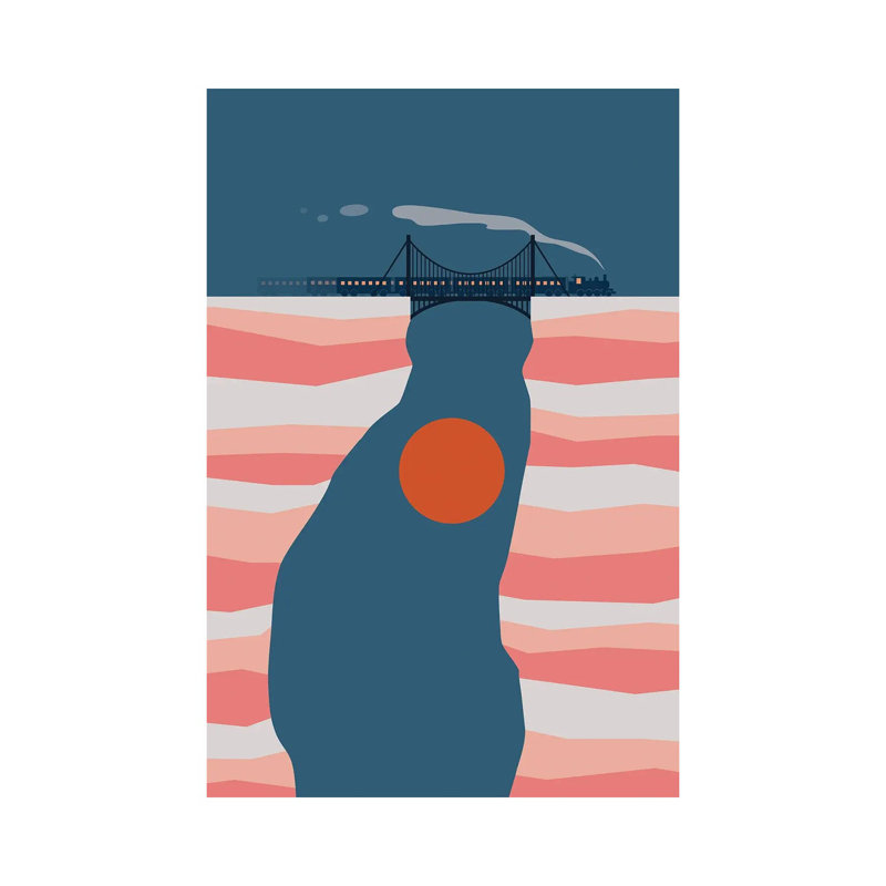 Cat Landscape XIV by Lim Heng Swee - Wrapped Canvas Gallery-Wrapped Canvas Giclée, 66.04 cm H x 45.72 cm W