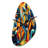 Jazz Performance On Stage II - Fall Shape Orange Wall Clock - Unique Shape-104238381